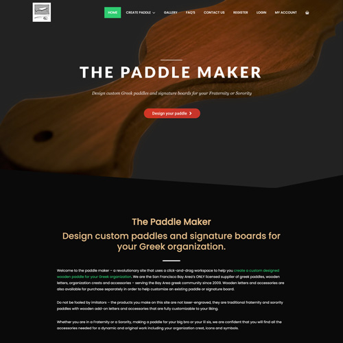 The Paddle Maker